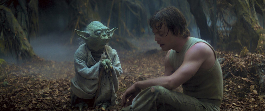 Yoda and Luke Skywalker